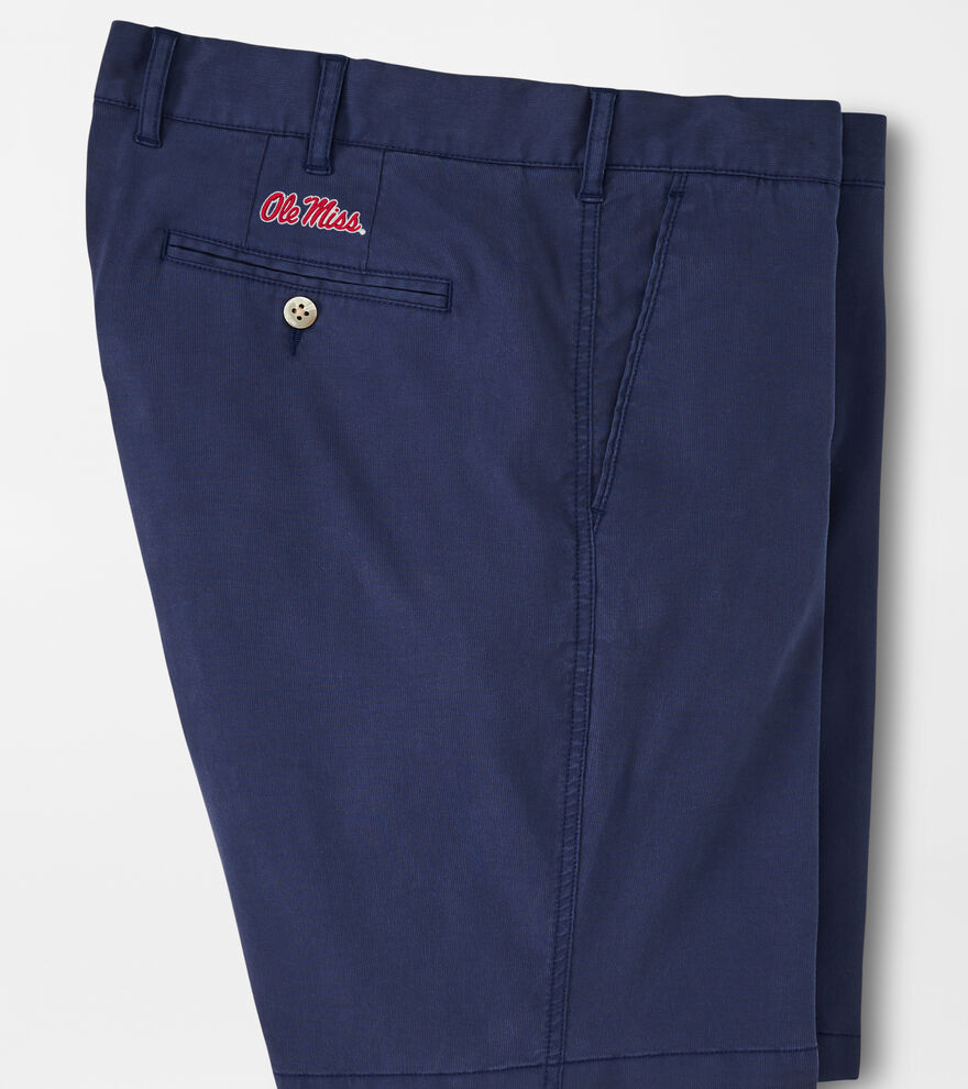 Ole Miss Bedford Cotton Blend Short
