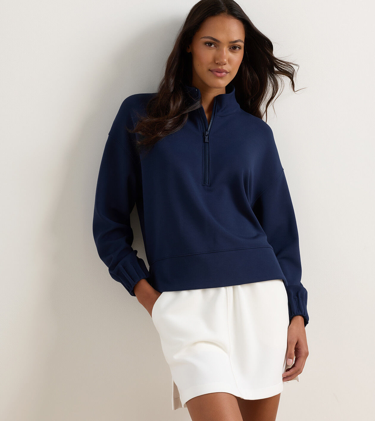 Flora Knit Half-Zip Pullover | Women's Tops | Peter Millar
