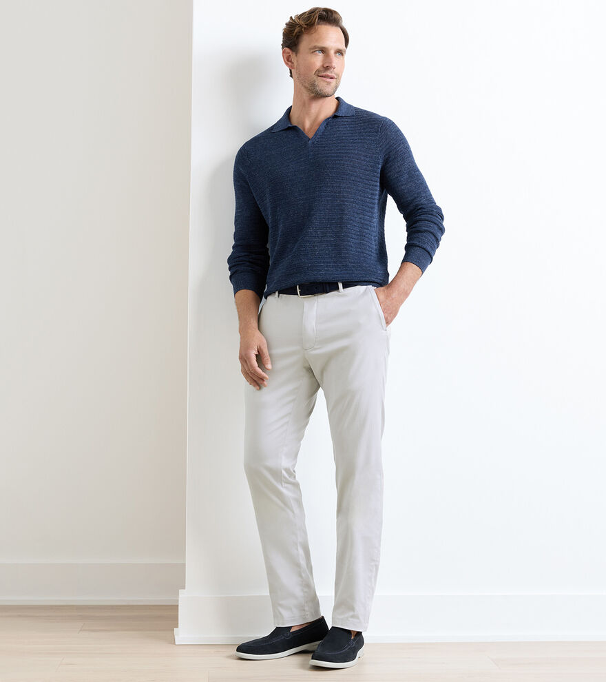 Mariner Sea Island Flat Front Chino image number 2