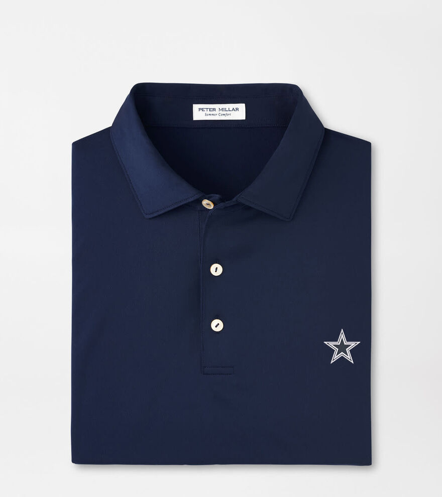 Dallas Cowboys Solid Performance Jersey Polo