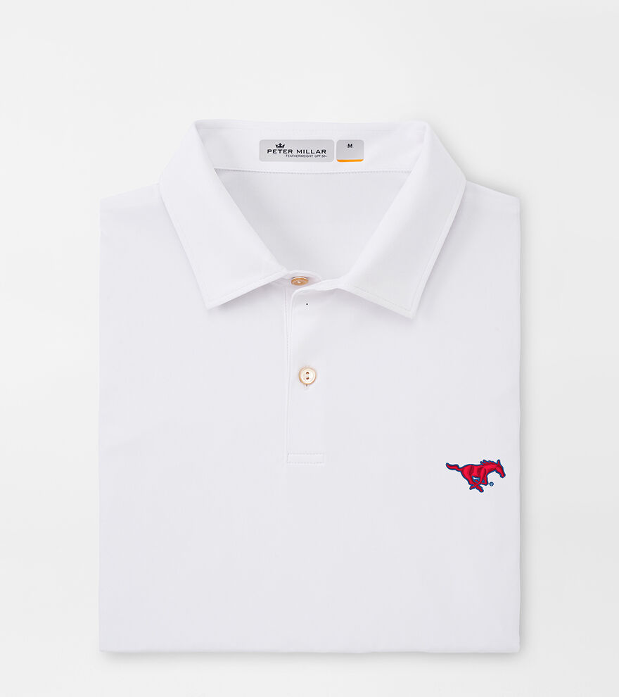 SMU Featherweight Melange Polo image number 1