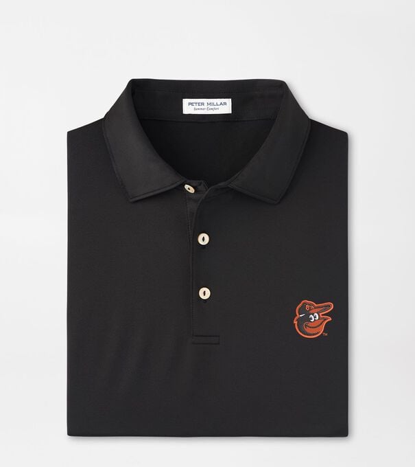 Baltimore Orioles Solid Performance Jersey Polo