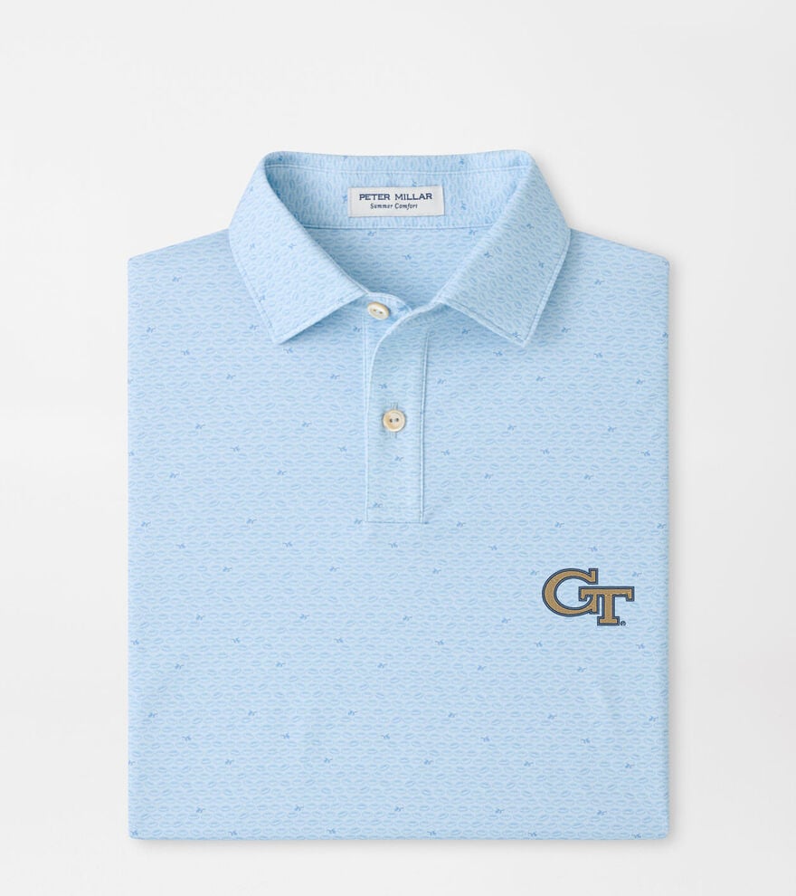 Georgia Tech On The Ball Youth Performance Jersey Polo image number 1