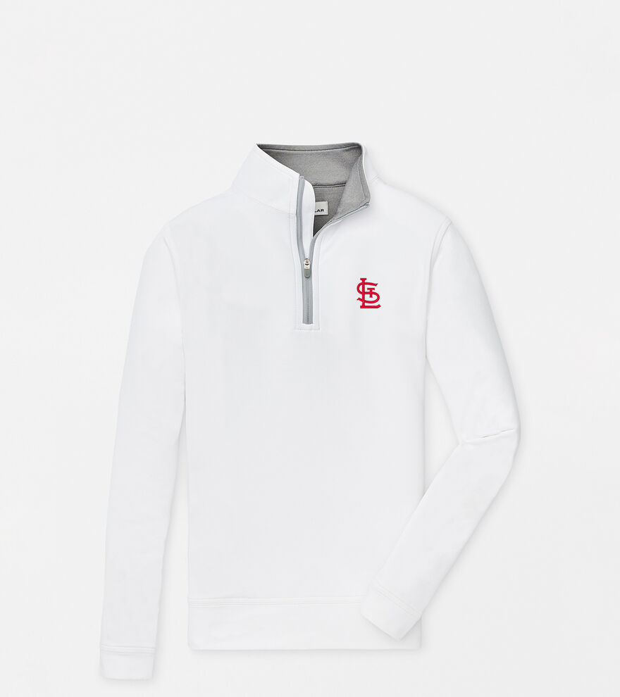 St. Louis Cardinals Youth Perth Performance Quarter-Zip image number 1