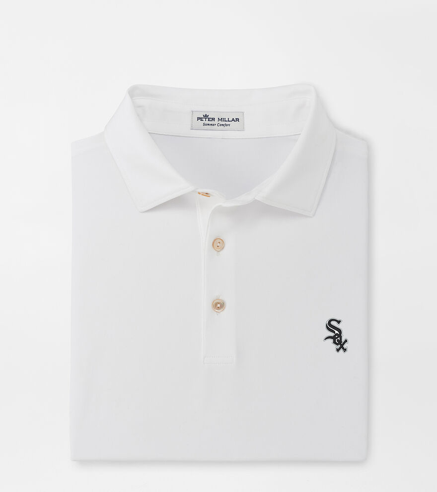 Chicago White Sox Solid Performance Jersey Polo image number 1