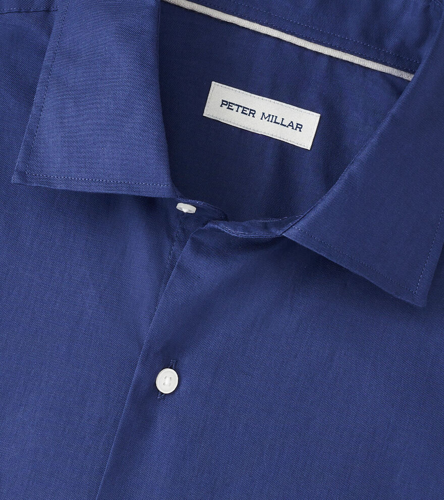 Highlands Soft Twill Cotton Sport Shirt - Alternate Image 4