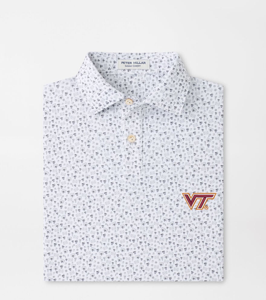 Virginia Tech Buzzer Beater Youth Performance Jersey Polo image number 1