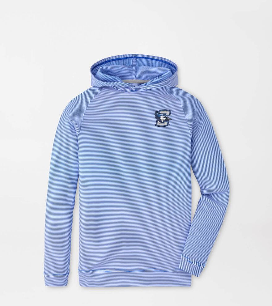 Creighton Pine Youth Sugar Stripe Performance Hoodie