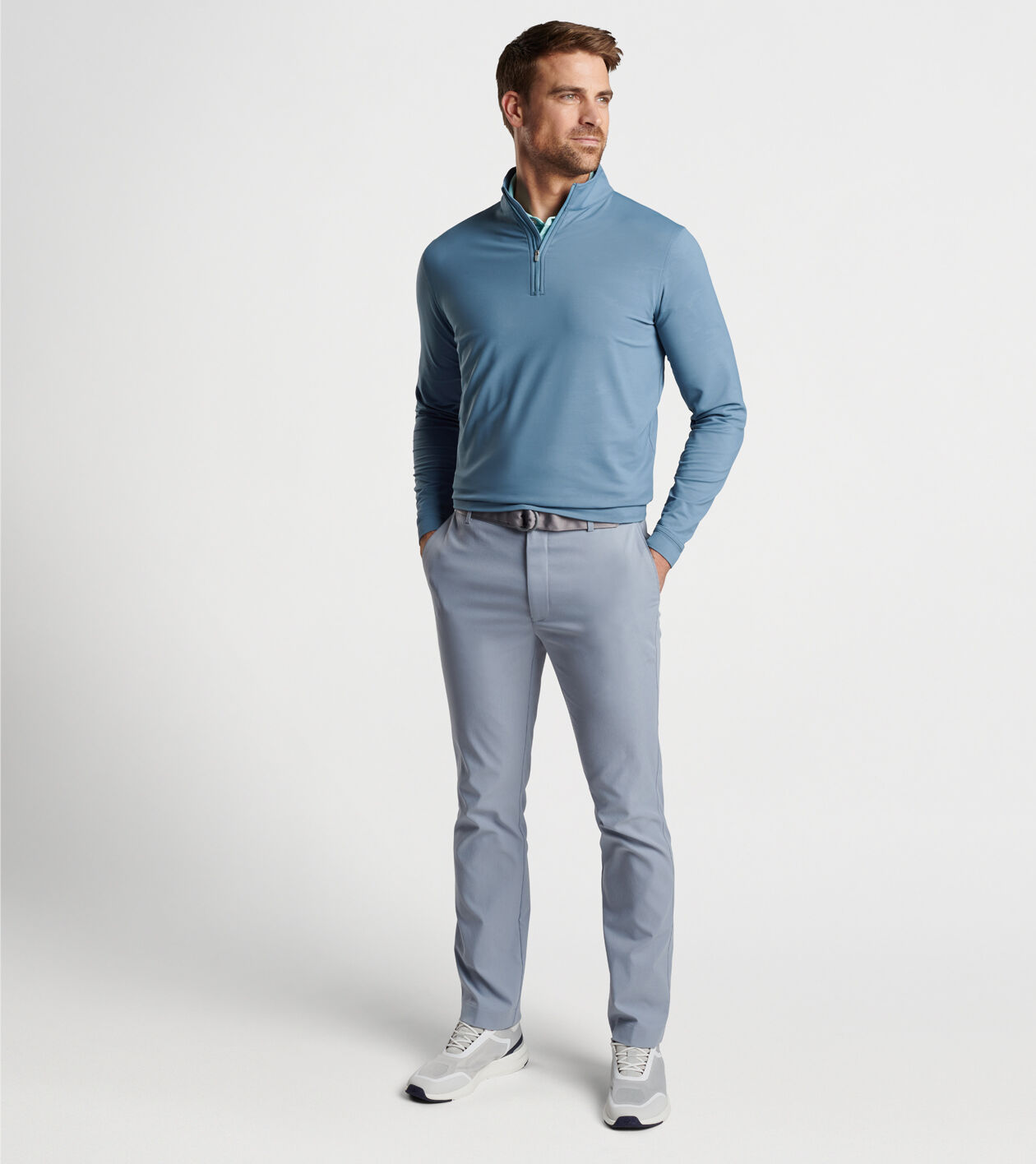 Peter millar store camo quarter zip