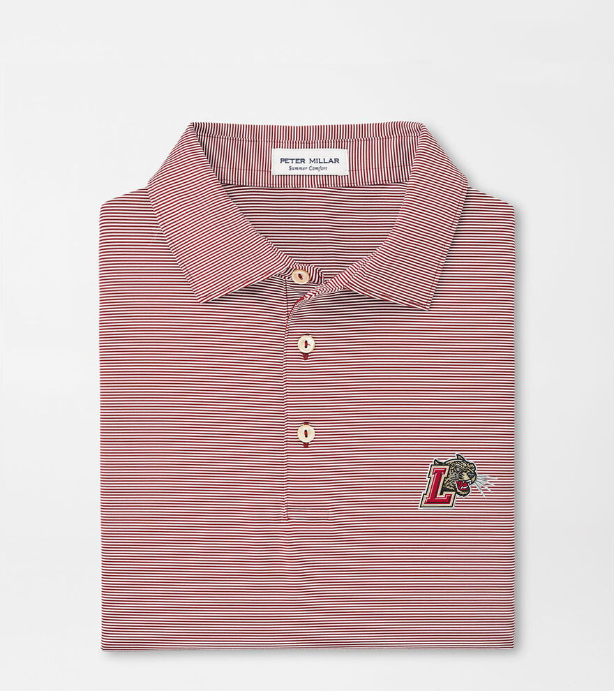 Lafayette College Jubilee Stripe Performance Polo image number 1