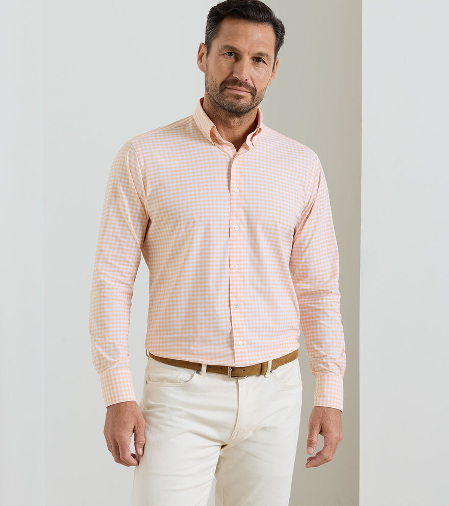 Lewis Performance Twill Sport Shirt image number 2