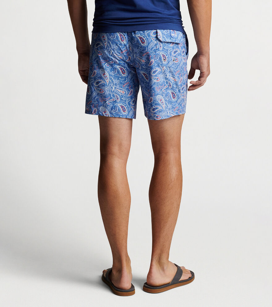 Galapagos Paisley Swim Trunk image number 3