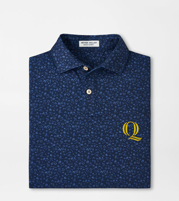 Quinnipiac Batter Up Youth Performance Jersey Polo