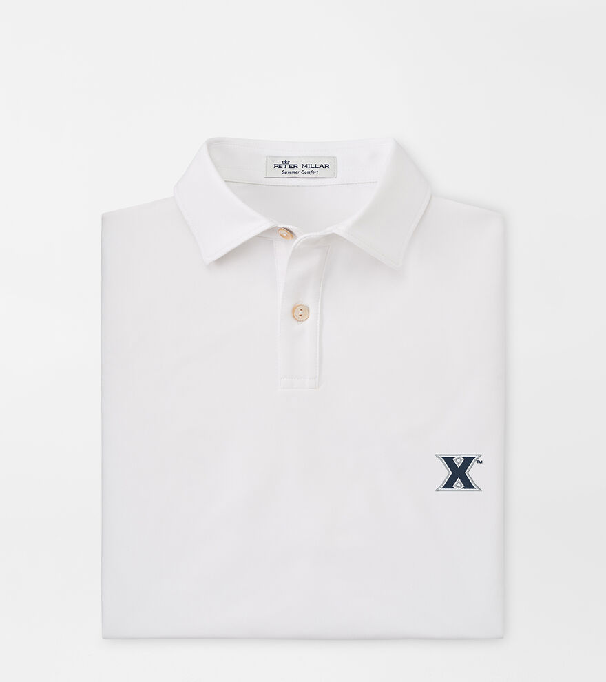 Xavier Youth Solid Performance Jersey Polo image number 1