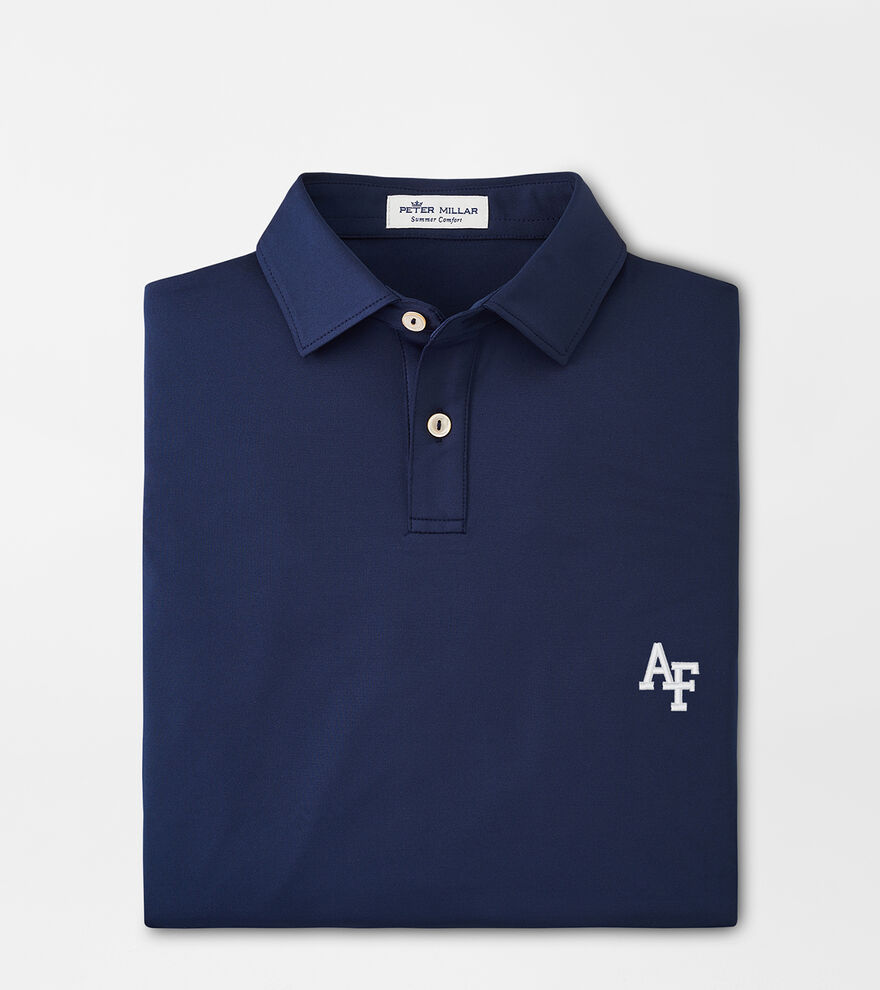 Air Force Academy Youth Solid Performance Jersey Polo image number 1