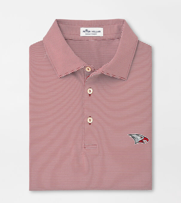 NC Central Jubilee Stripe Performance Polo