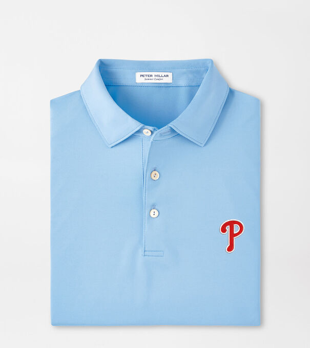 Philadelphia Phillies Solid Performance Jersey Polo