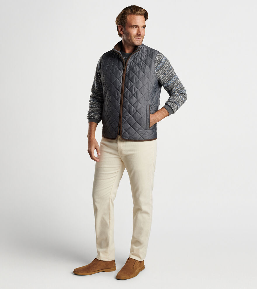Essex Quilted Travel Vest image number 2