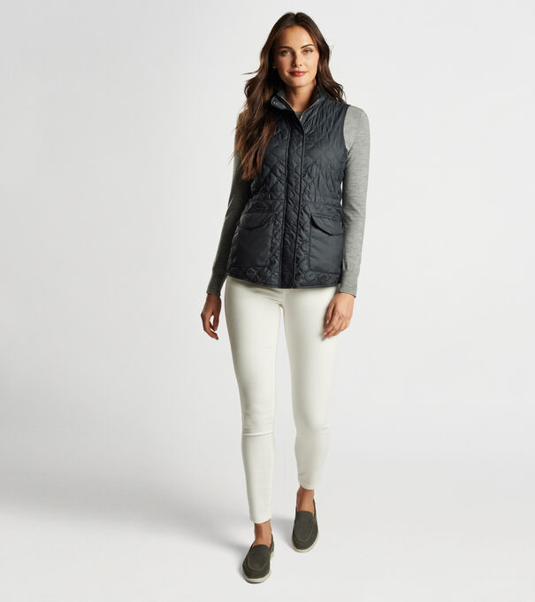Addison Quilted Travel Vest