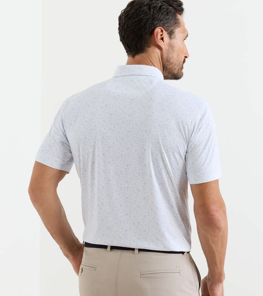 Featherweight Land Of The Free Performance Polo - Alternate Image 2