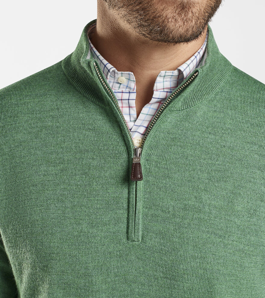 Crown Soft Merino-Silk Quarter-Zip image number 5