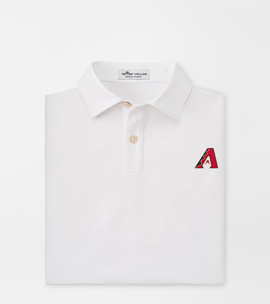 Arizona Diamondbacks Solid Youth Performance Jersey Polo image number 1