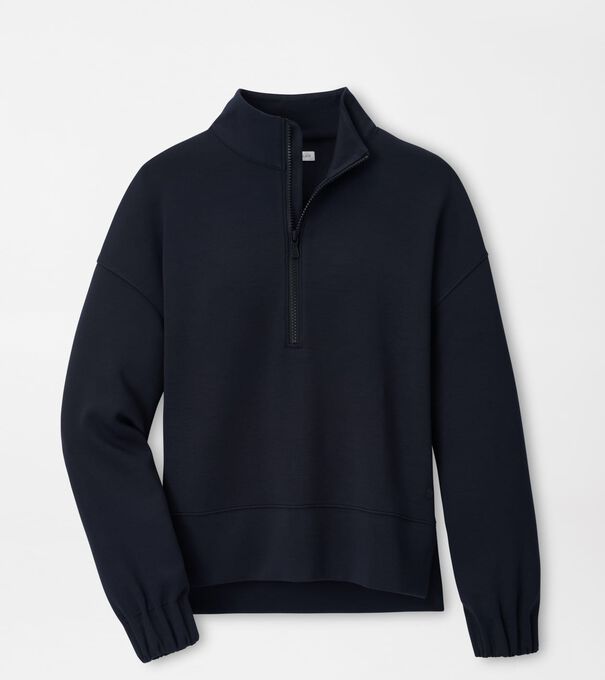 Flora Knit Half-Zip Pullover