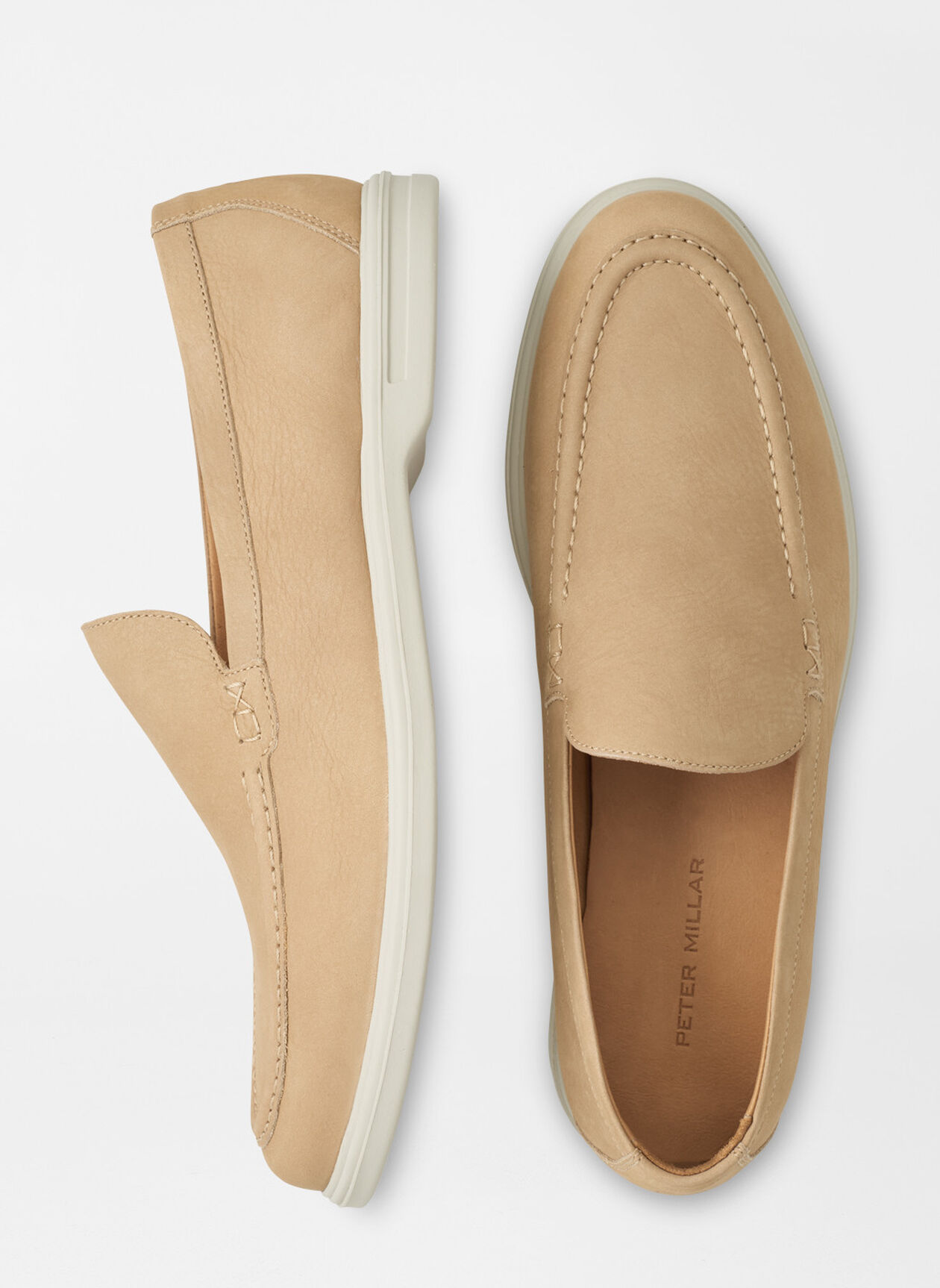 Peter Millar Excursionist Nubuck Venetian Loafer Mens sz 11  display picture 1