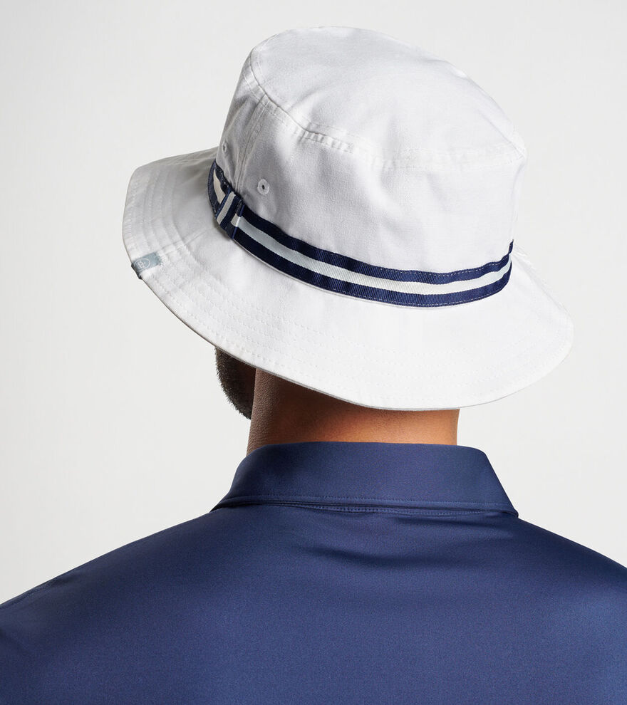 Crown Seal Oxford Bucket Hat | Men