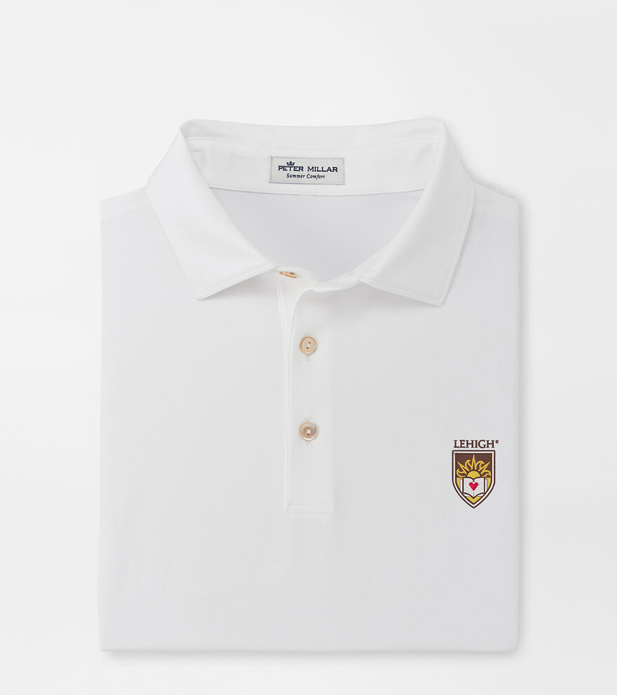 Lehigh Solid Performance Jersey Polo (Sean Self Collar) image number 1