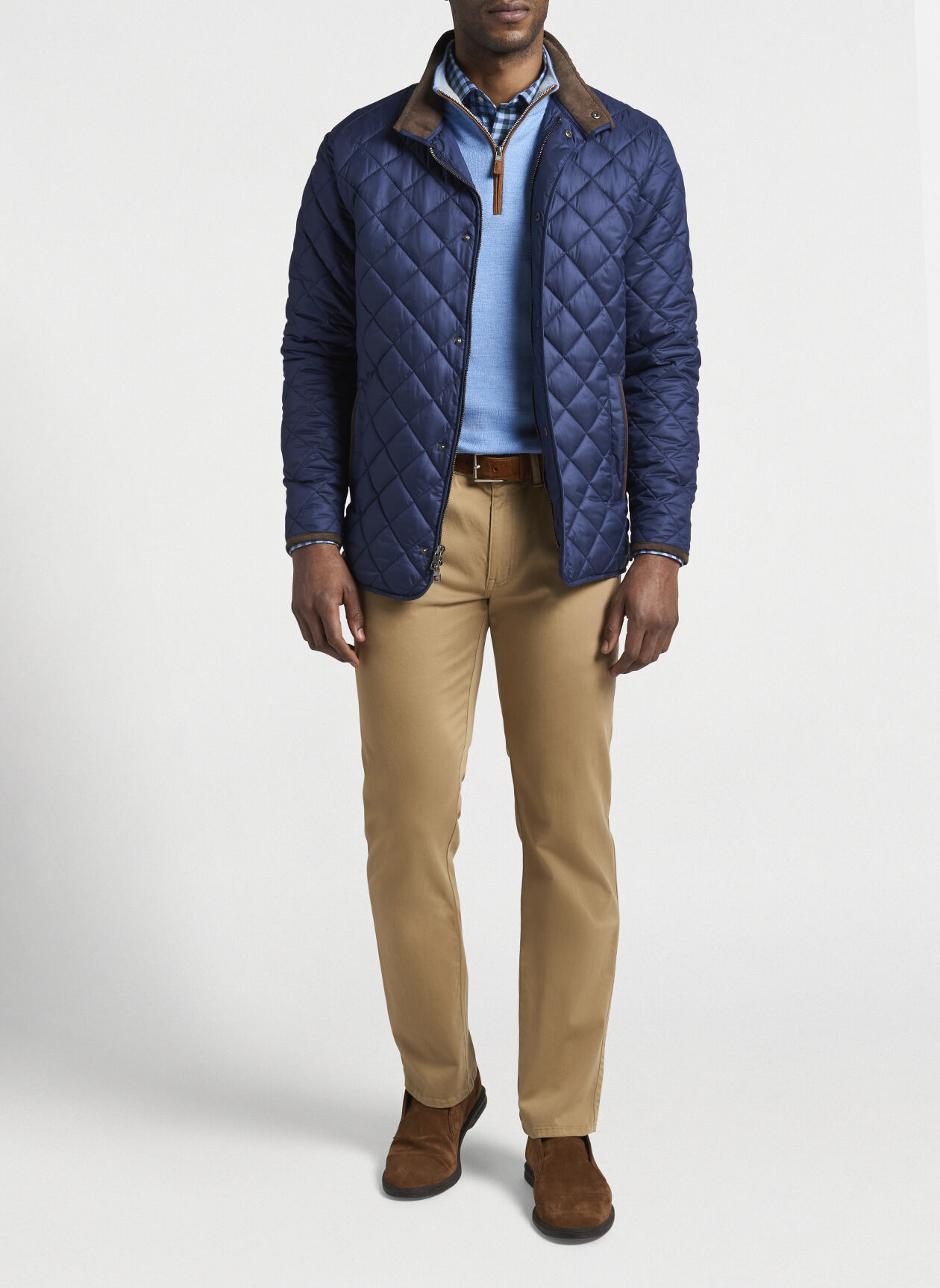 Suffolk Quilted Travel Coat | Peter Millar