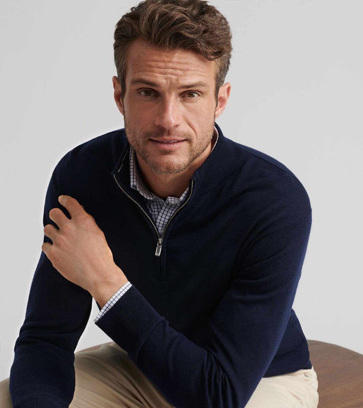 Autumn Crest Quarter-Zip | Men's Pullovers | Peter Millar