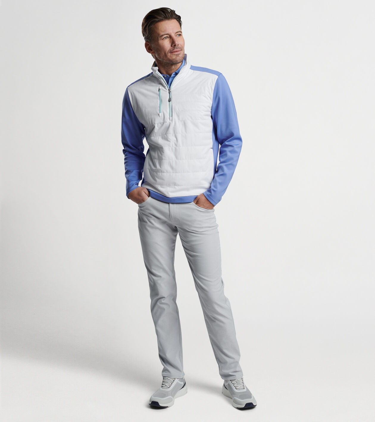 Weld Elite Hybrid Half-Zip | Men's Jackets & Coats | Peter Millar