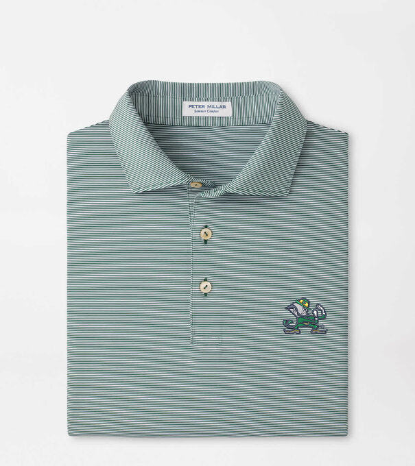 Notre Dame Fighting Irish Jubilee Stripe Performance Polo