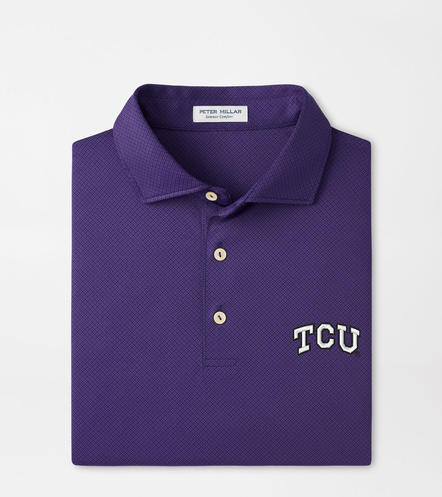 TCU Hugo Performance Jersey Polo image number 1