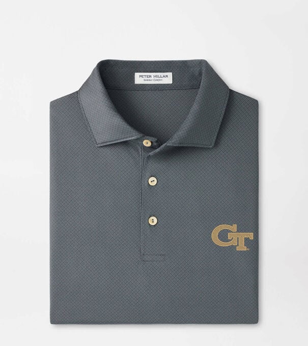 Georgia Tech Hugo Performance Jersey Polo