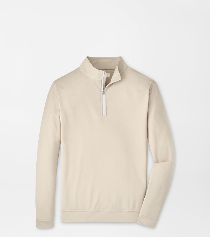Perth M&eacute;lange Performance Quarter-Zip image number 1