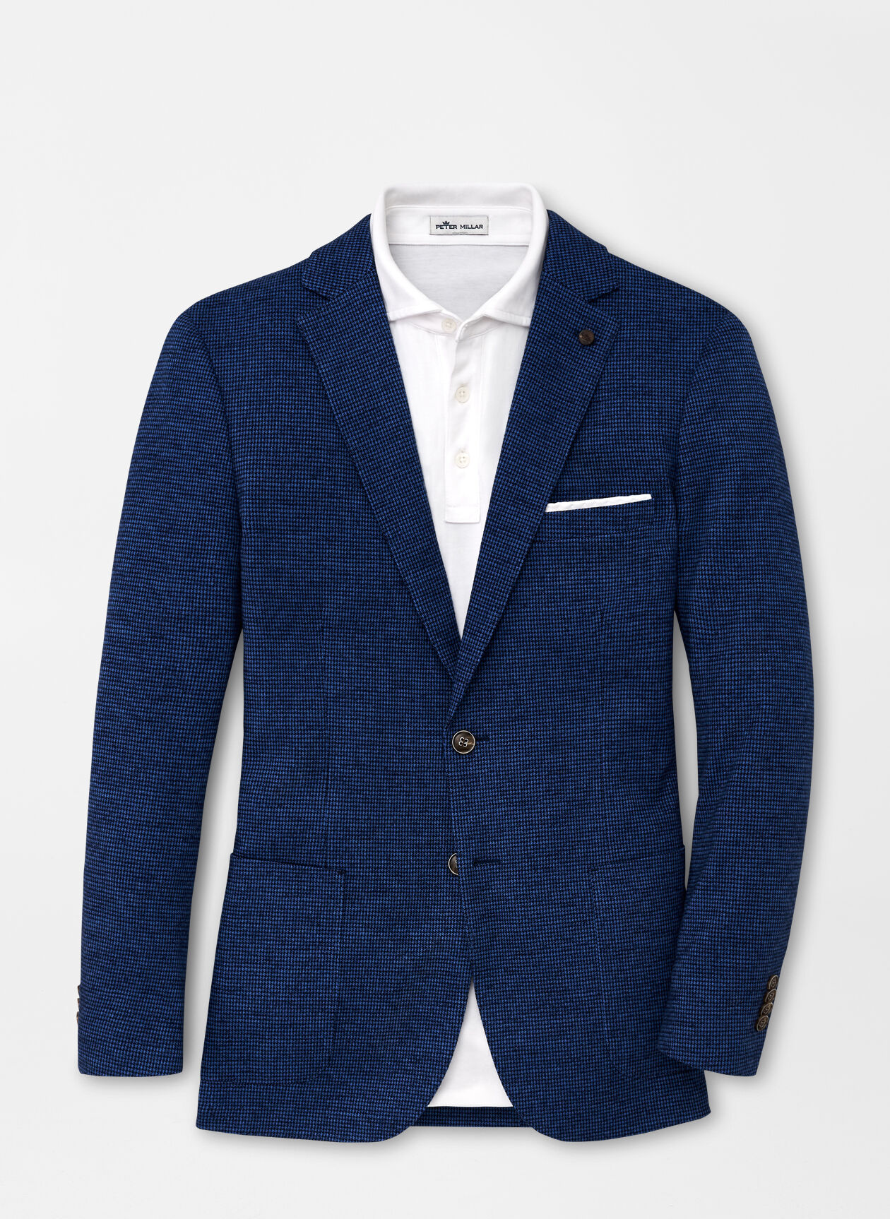 Towns Mini Check Soft Jacket | Peter Millar