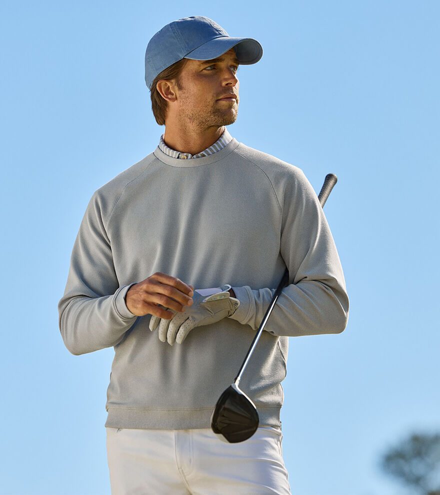 Cradle Piqu&eacute; Performance Crewneck image number 6