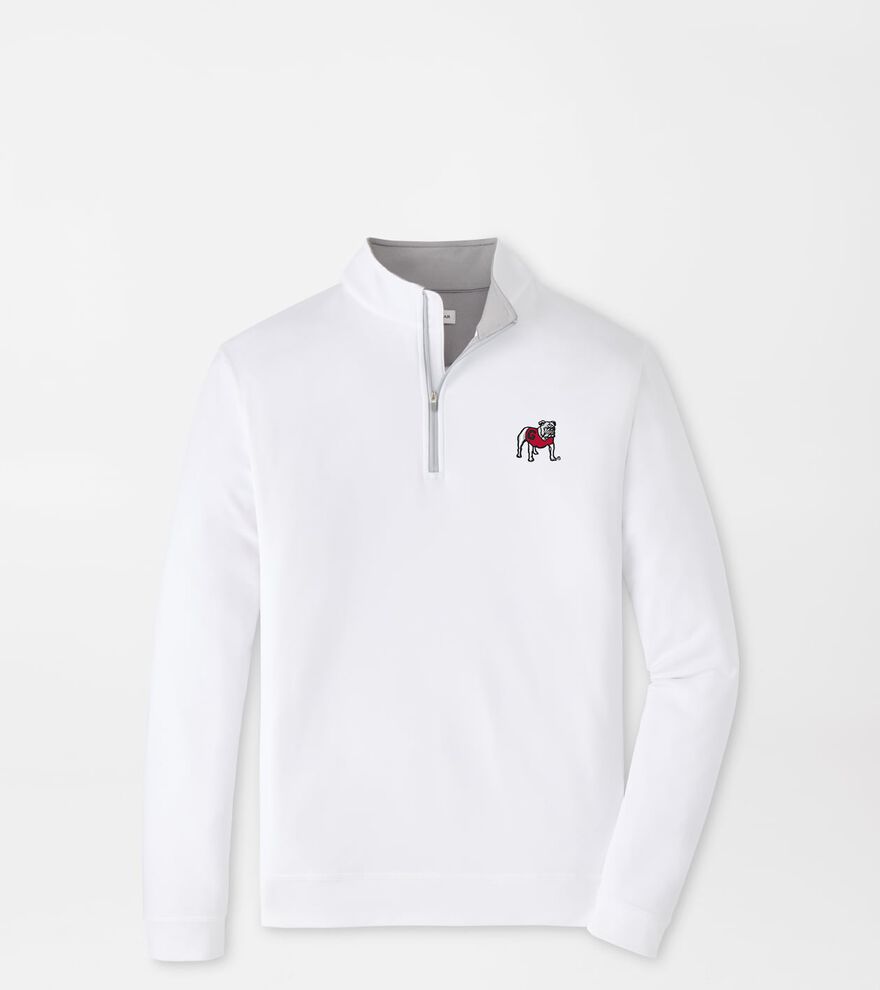 Georgia Standing Bulldog Perth Performance Quarter-Zip image number 1