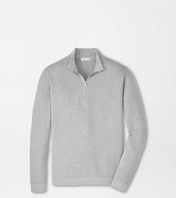 Coolspun Lite Birdseye Quarter Zip Sweater
