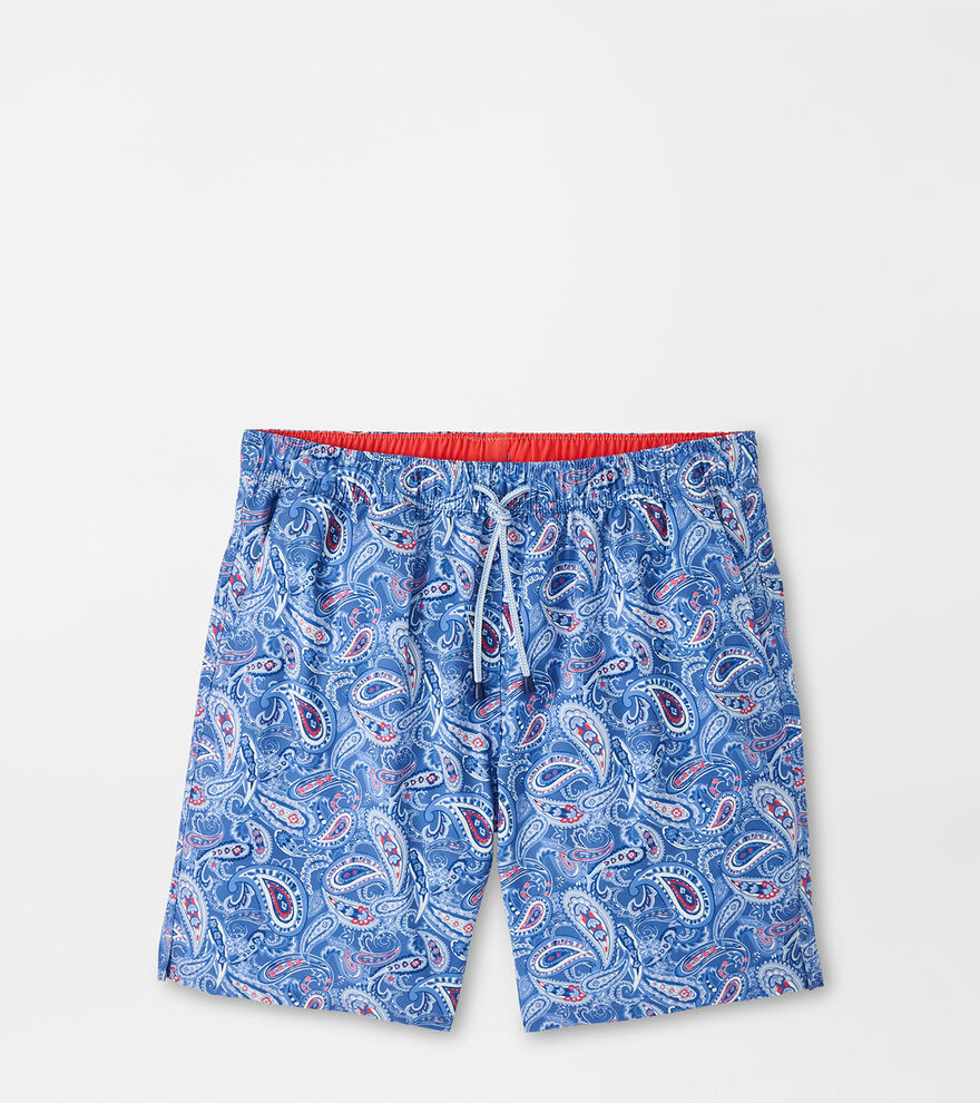 Galapagos Paisley Swim Trunk image number 1