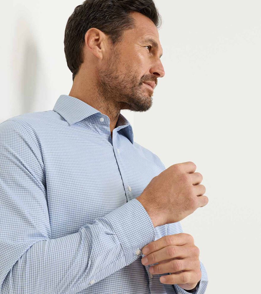 Conway Crown Lite Cotton-Stretch Sport Shirt - Alternate Image 3