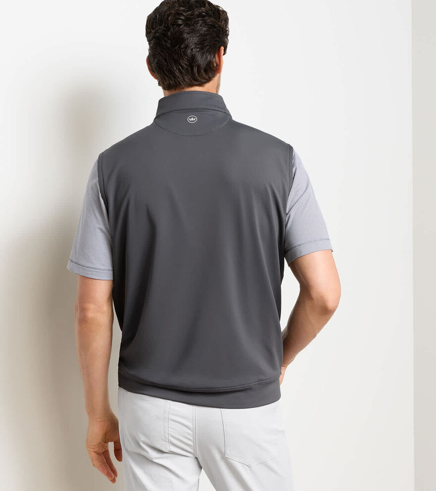 Galway Stretch Loop Terry Quarter-Zip Vest image number 3