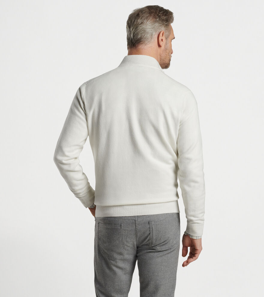 Artisan Crafted Cashmere Flex Quarter-Zip image number 3
