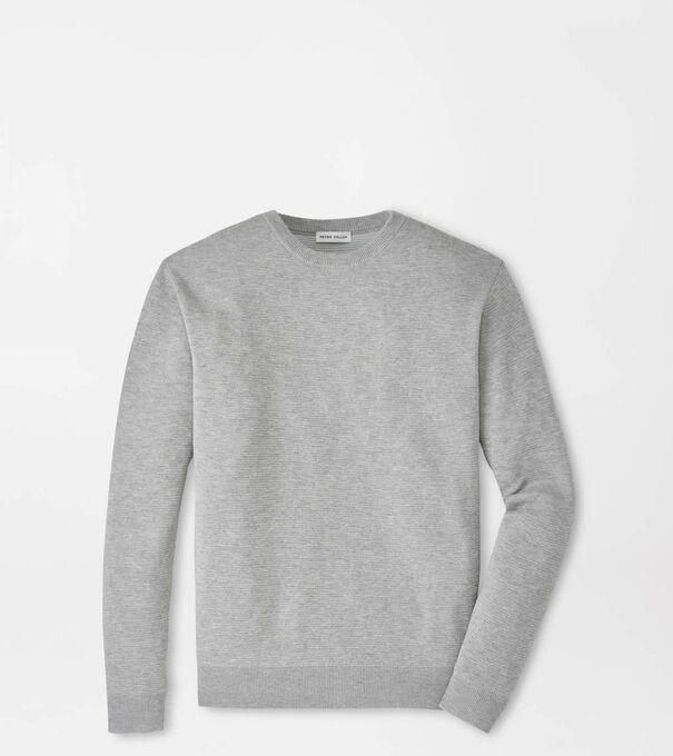 Coolspun Lite Textured Crewneck Sweater