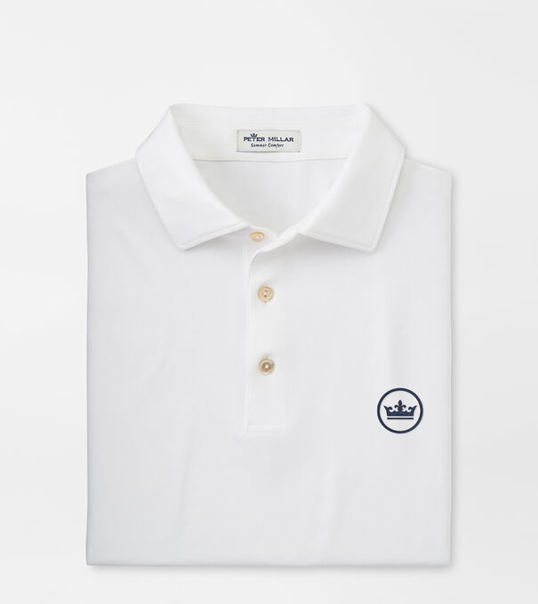 Crown Seal Solid Performance Jersey Polo