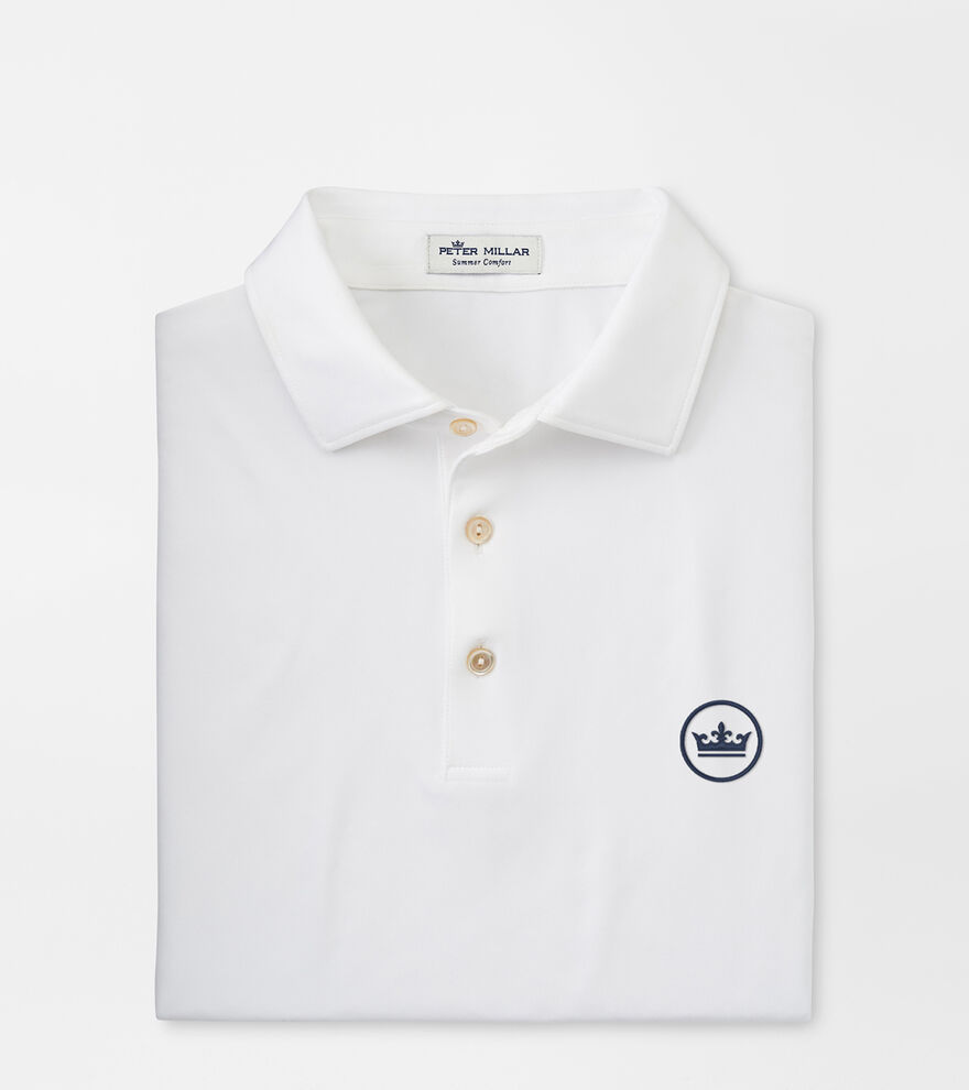 Crown Seal Solid Performance Jersey Polo image number 1