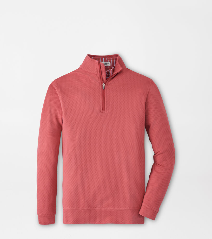 Perth Youth Oval Stitch Performance Quarter-Zip image number 1