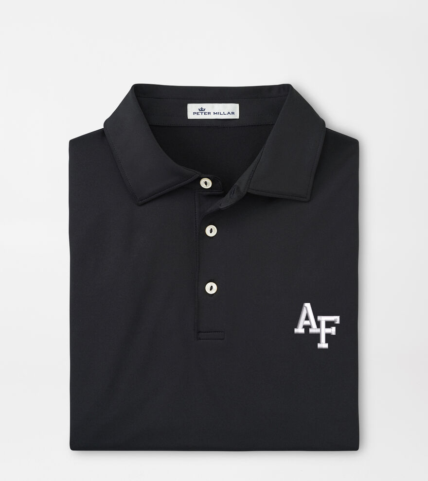 Air Force Academy Solid Performance Jersey Polo (Sean Self Collar) image number 1